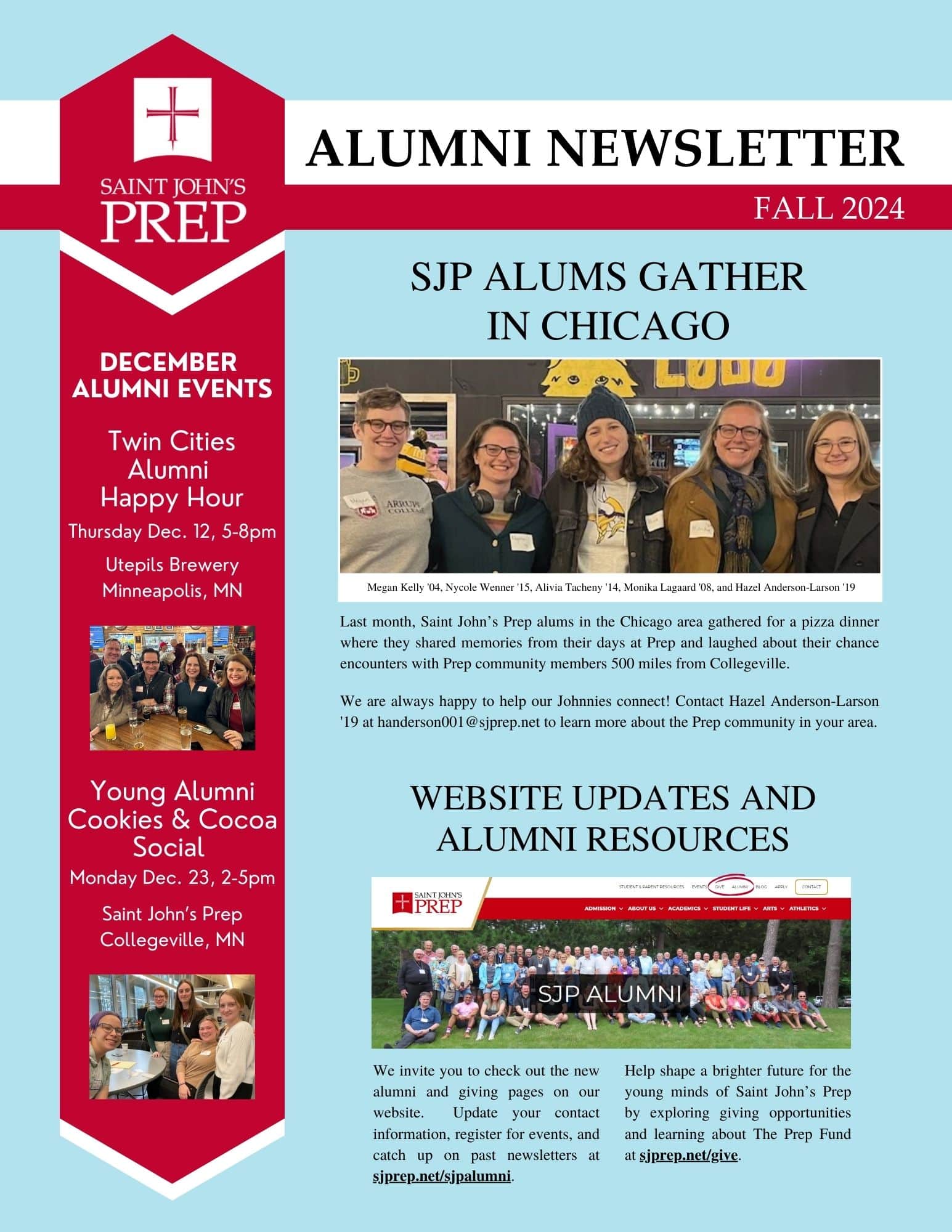 Fall 2024 Alumni Newsletter